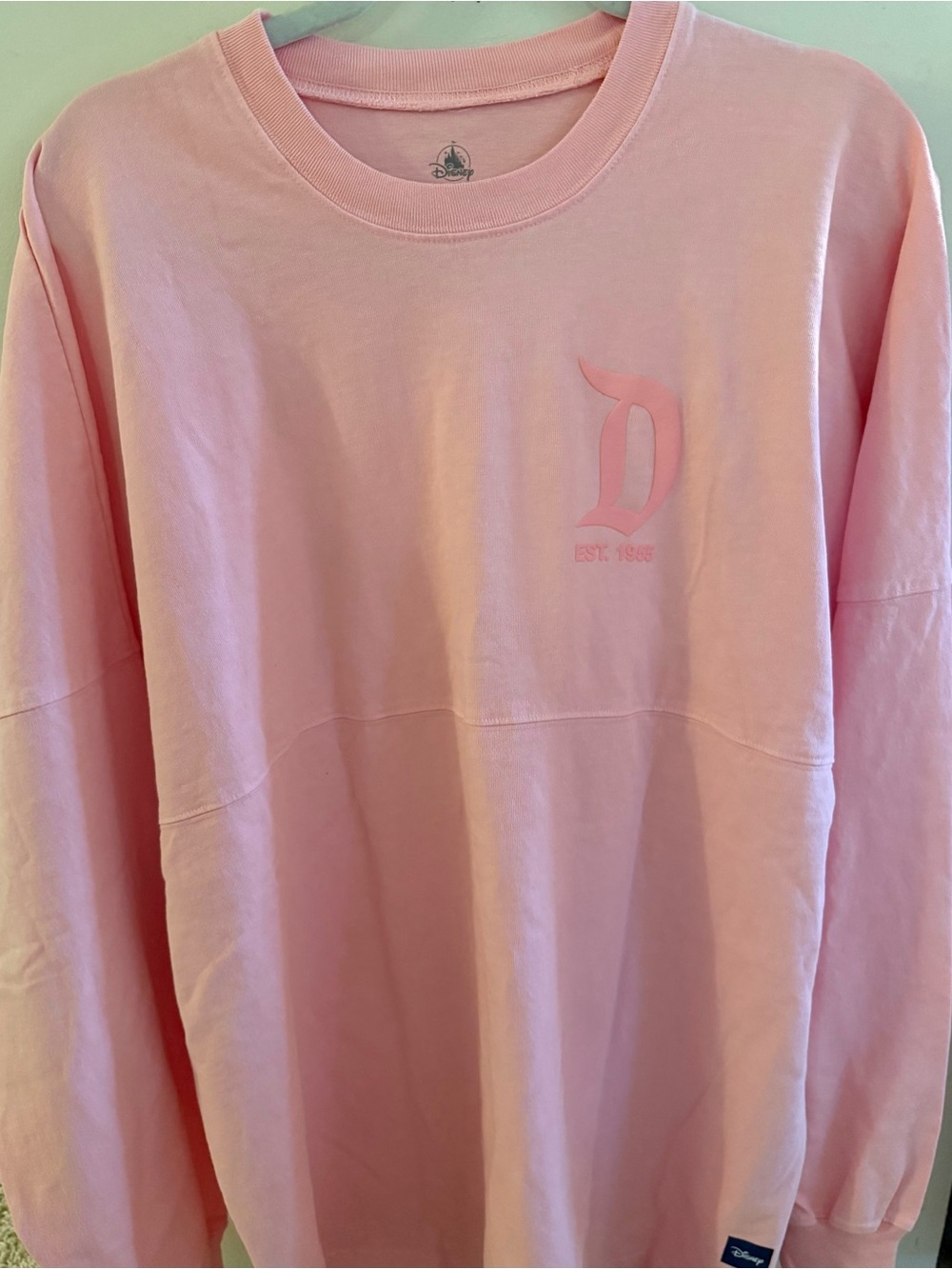 Disneyland Women's Pink Spirit Jersey NWT Disney Parks Size Large